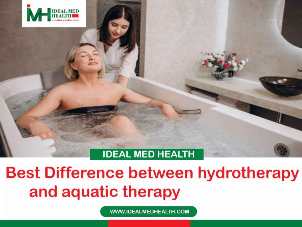 Best Difference between hydrotherapy and aquatic therapy