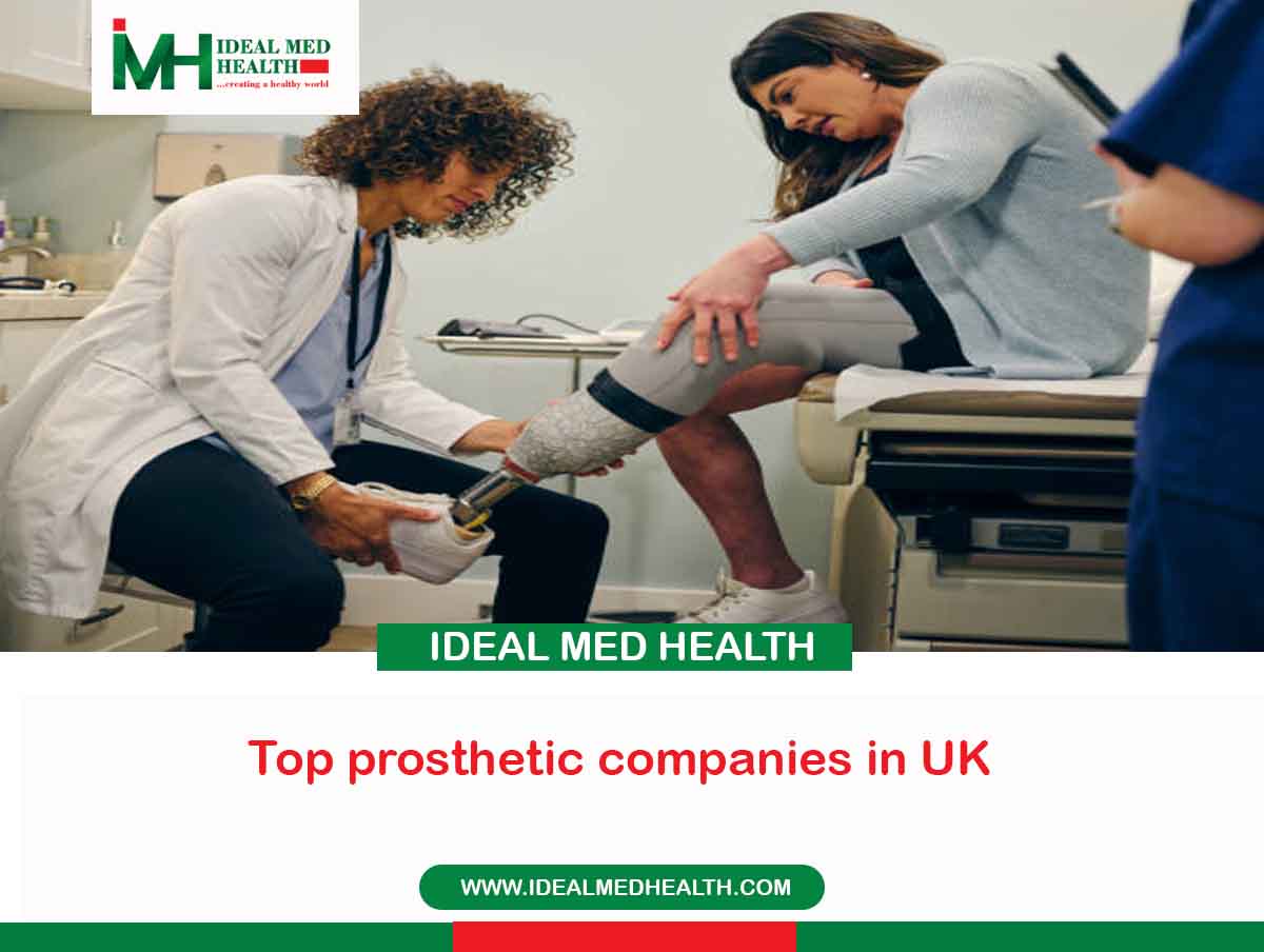 Top prosthetic companies in UK